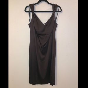 Calvin Klein Satin Evening Dress